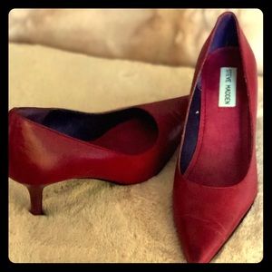 Steve Madden Raspberry Red Pump